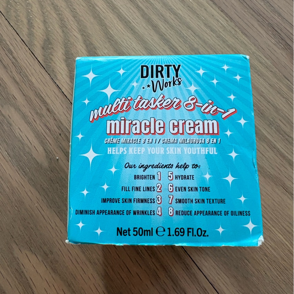 Dirty Works Miracle Cream brand new